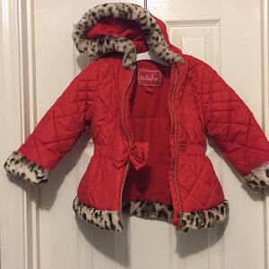 Red hoodies for little girls.